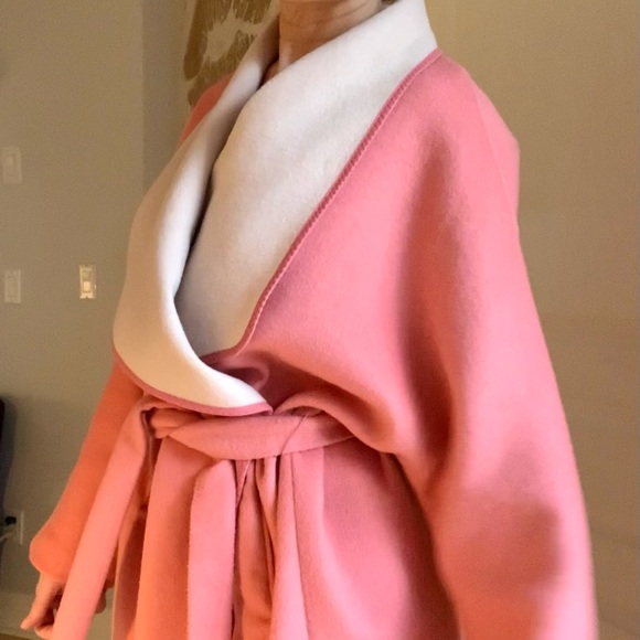 Cashmere flannel-wool coat, ankle length, very light & warm, brand new - Picture 3 of 4